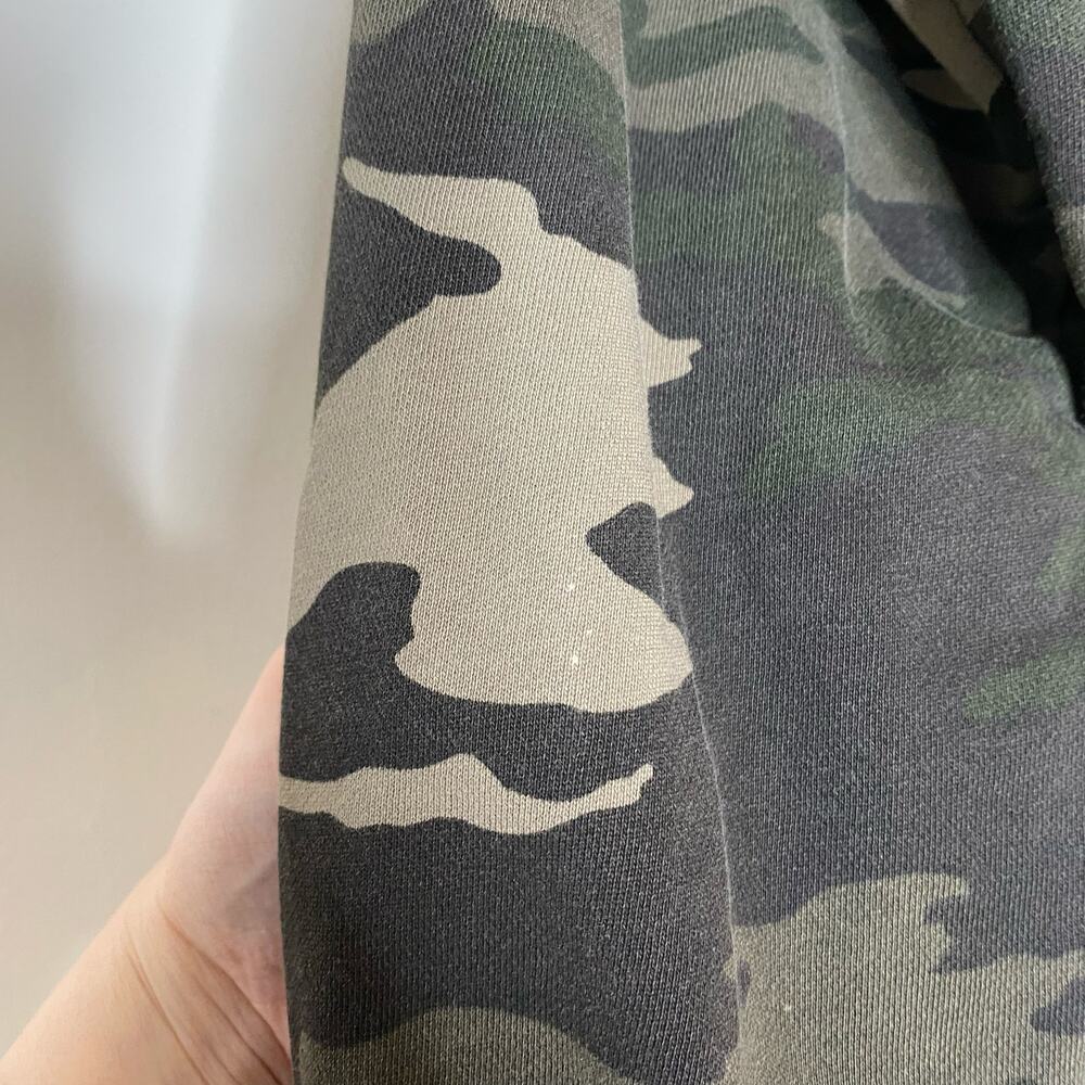 ATM ANTHONY THOMAS MELILLO French Terry Jungle Camo Crewneck Sweatshirt Small - Picture 10 of 11